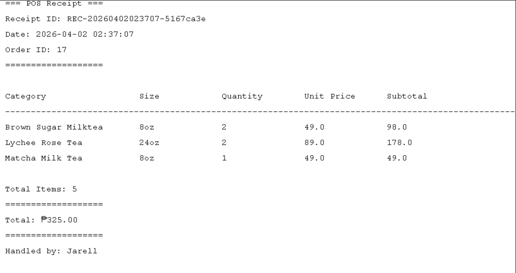 POS System screenshot 6