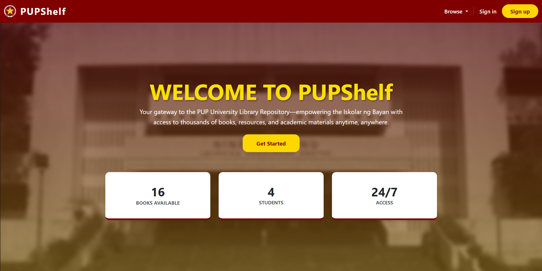 PUPShelf Project - Library Management System